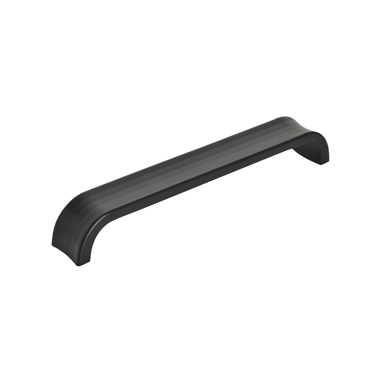 Concentric 65/16 inch (160mm) CentertoCenter Matte Black Cabinet Pull
