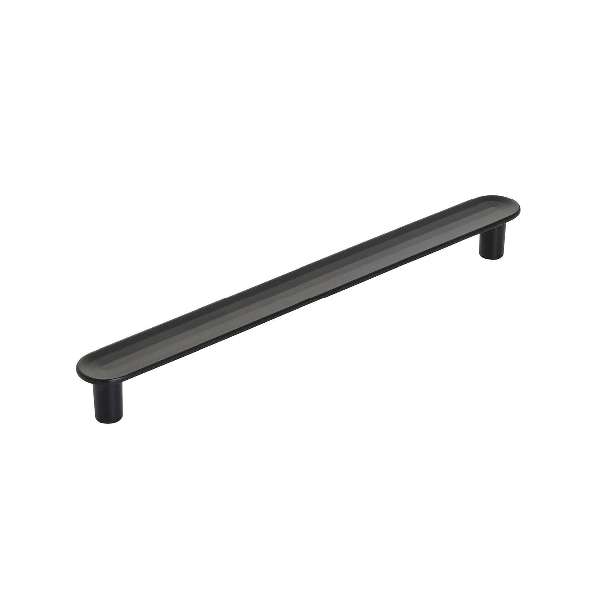 Concentric 65/16 inch (160mm) CentertoCenter Matte Black Cabinet Pull