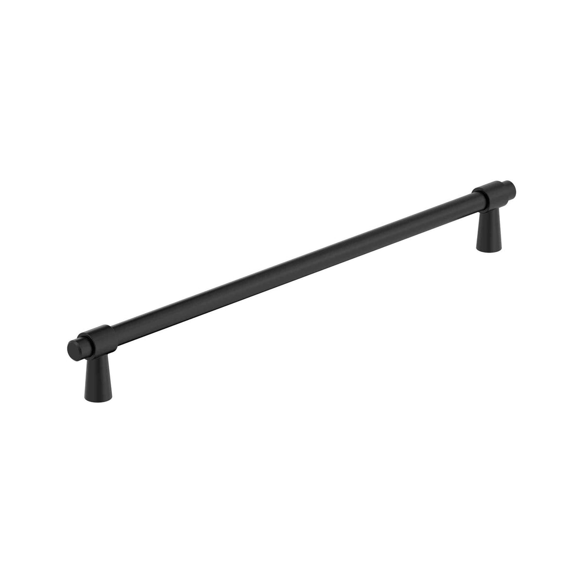 Destine 125/8 inch (320mm) CentertoCenter Matte Black Cabinet Pull