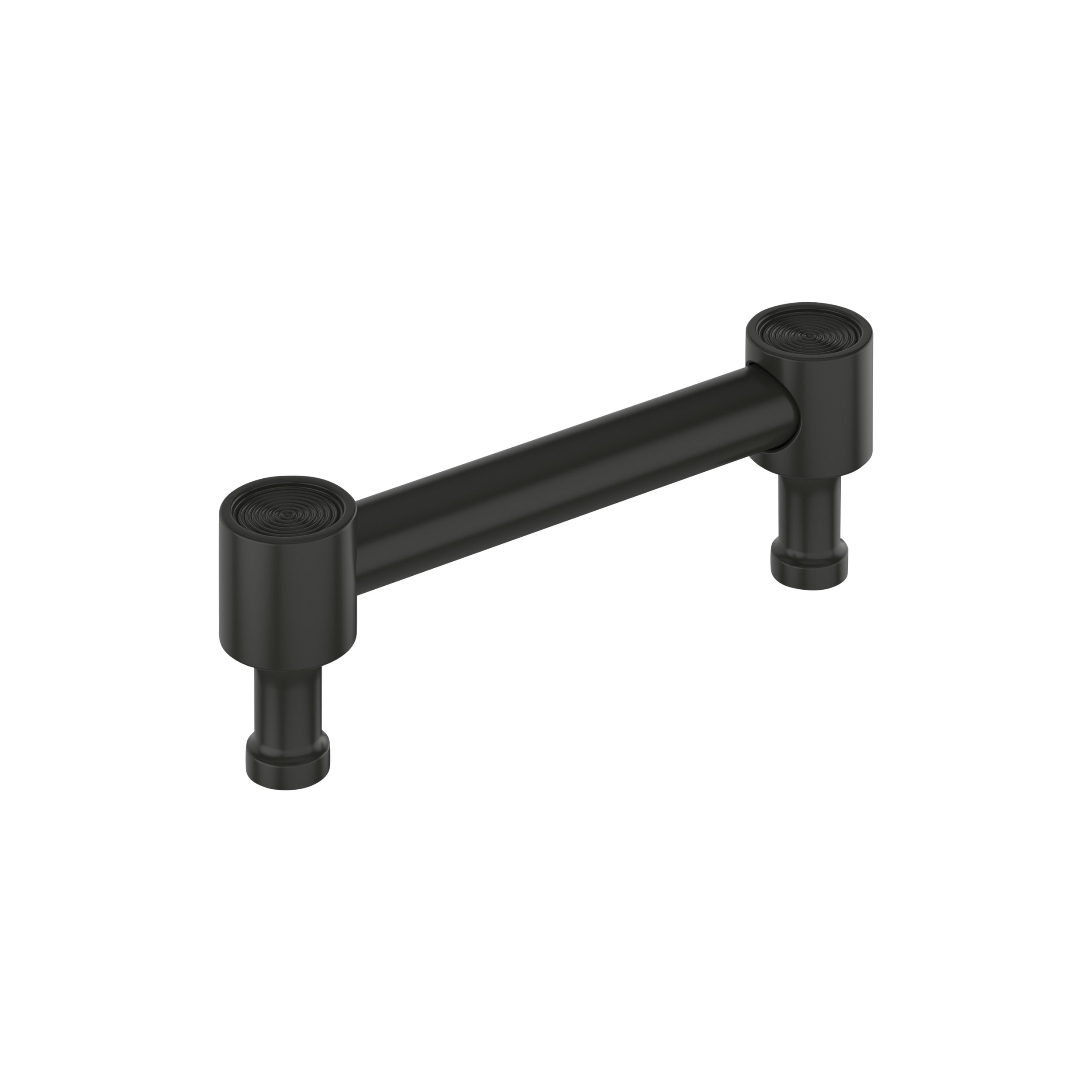 Dupont Circle 3-3/4 inch (96mm) Center-to-Center Matte Black Cabinet Pull