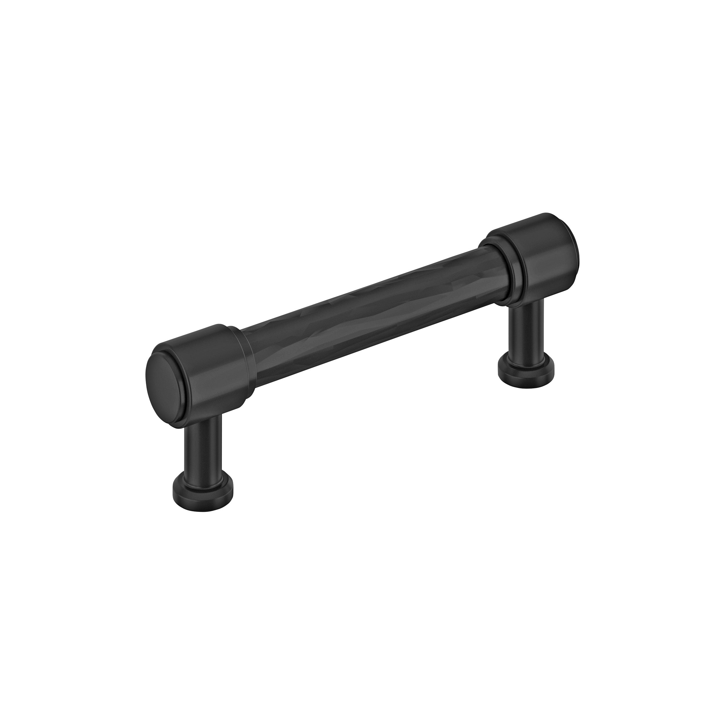 Fairfax 3-3/4 inch (96mm) Center-to-Center Matte Black Cabinet Pull