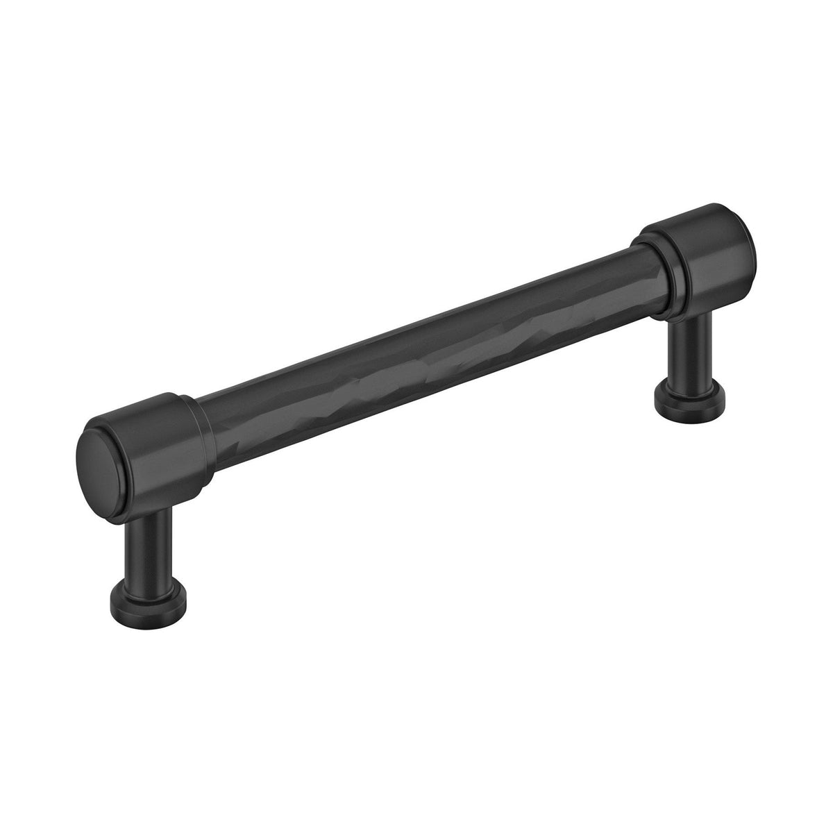 Fairfax 5-1/16 inch (128mm) Center-to-Center Matte Black Cabinet Pull