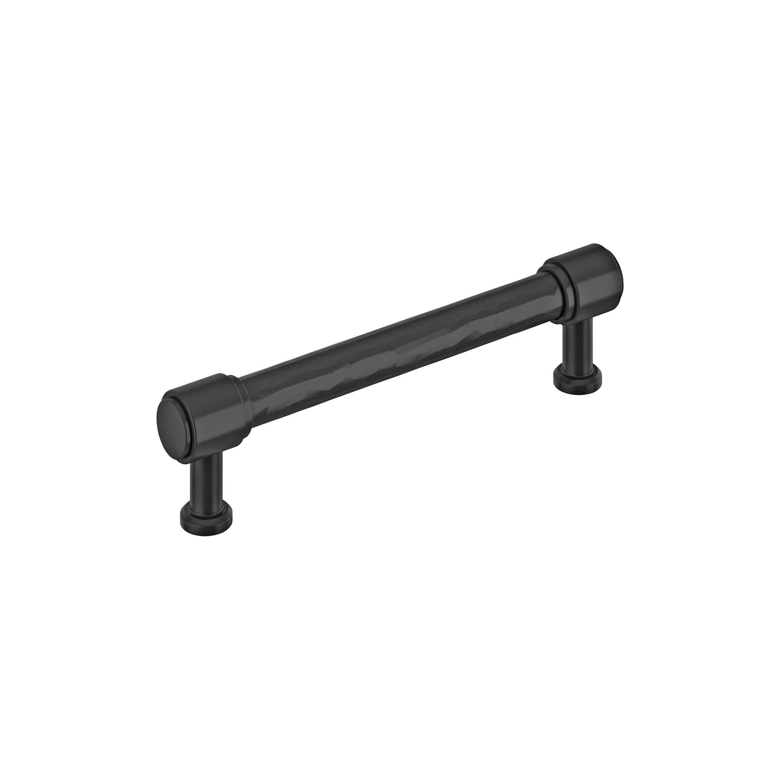 Fairfax 5-1/16 inch (128mm) Center-to-Center Matte Black Cabinet Pull