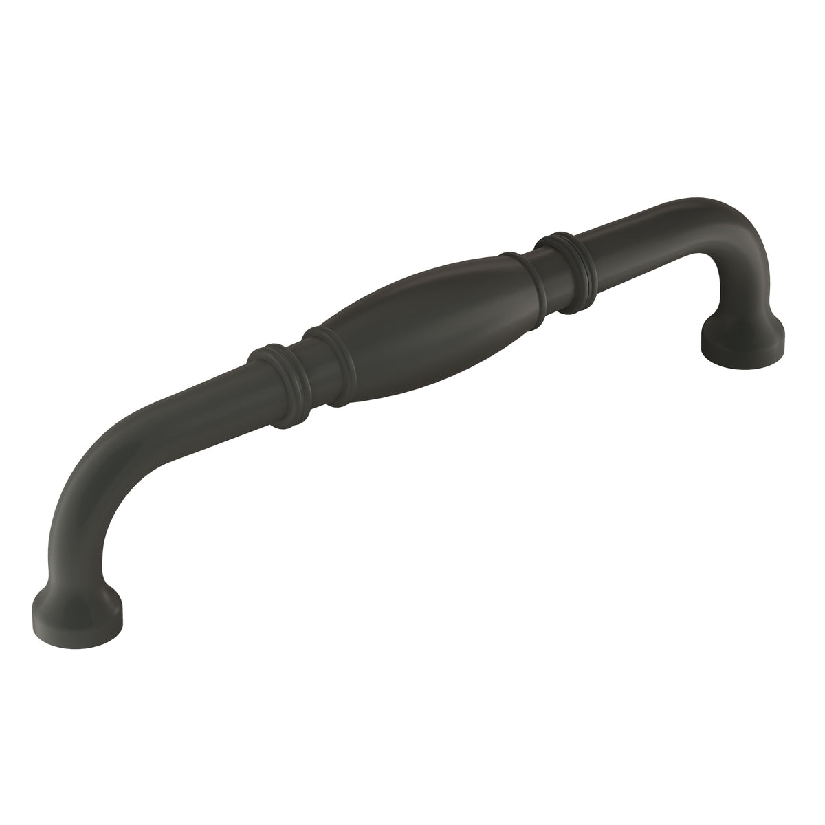 Granby 65/16 inch (160mm) CentertoCenter Matte Black Cabinet Pull