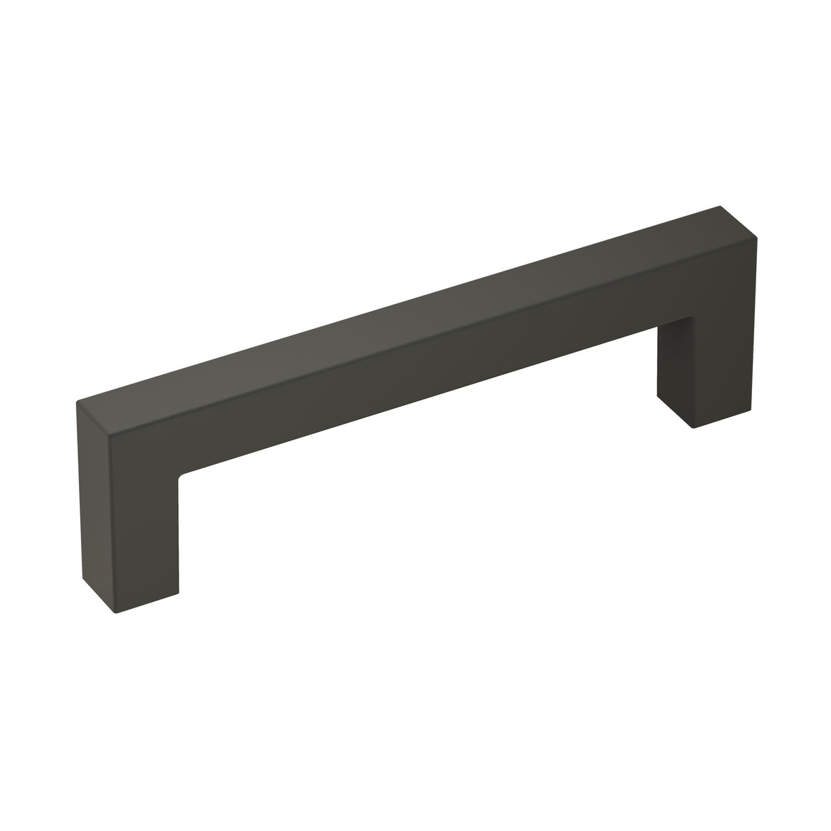 Monument 33/4 inch (96mm) CentertoCenter Matte Black Cabinet Pull