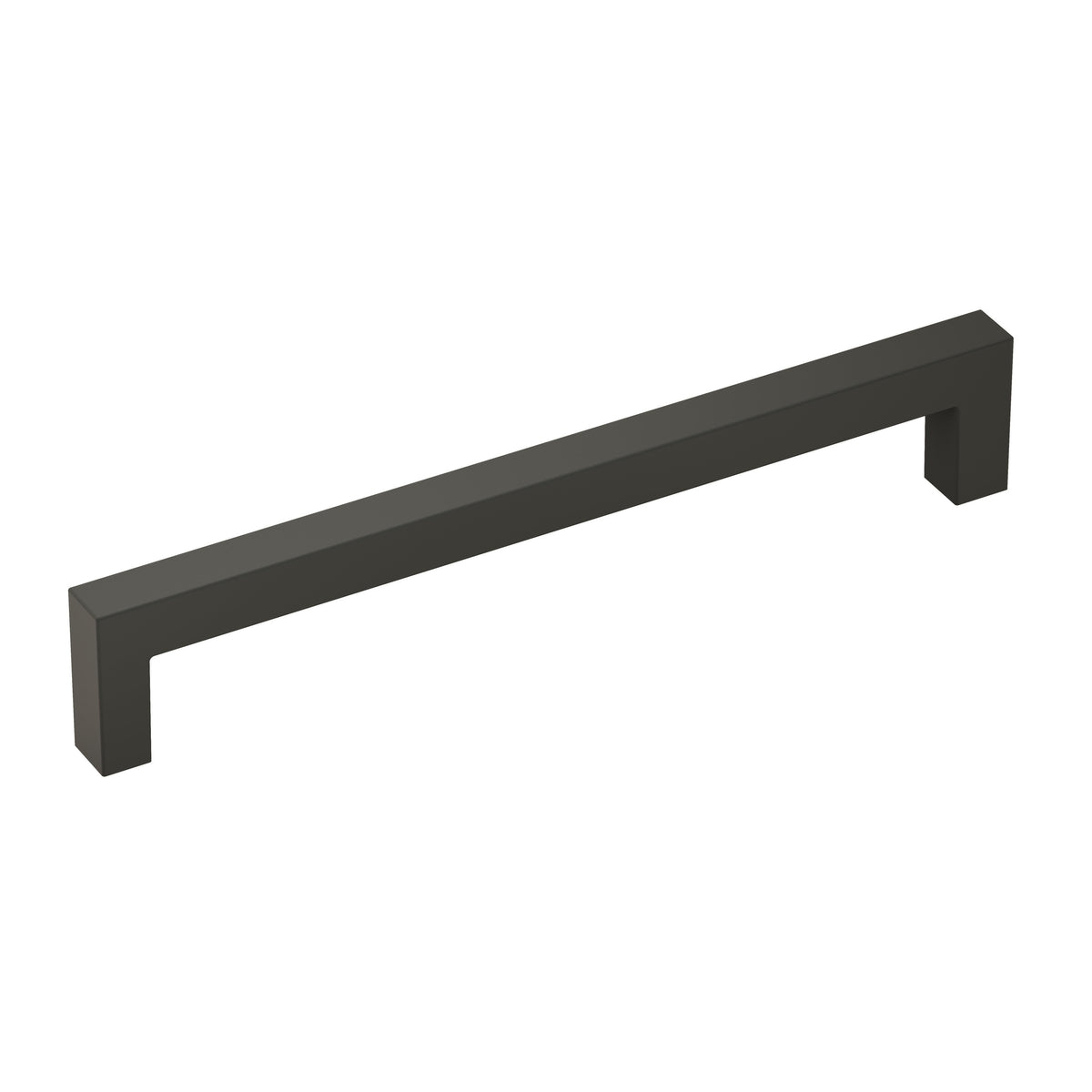Monument 65/16 inch (160mm) CentertoCenter Matte Black Cabinet Pull