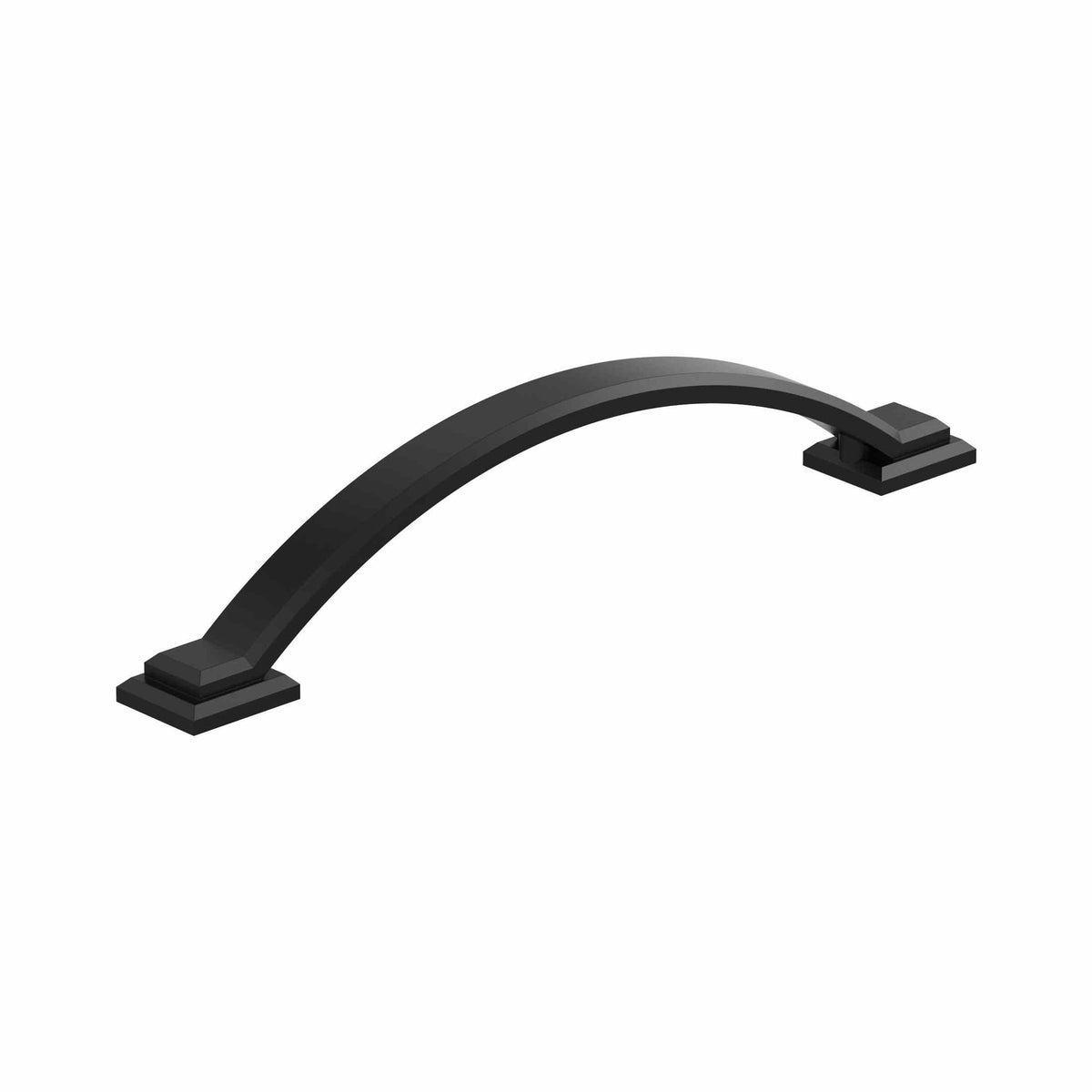 Sheffield 51/16 inch (128mm) CentertoCenter Matte Black Cabinet Pull
