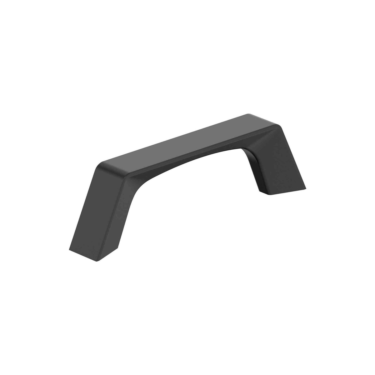 Evolve 3 inch (76mm) CentertoCenter Matte Black Cabinet Pull