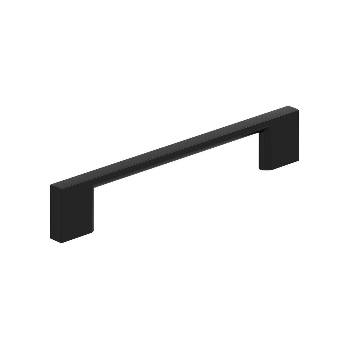 Cityscape 51/16 inch (128mm) CentertoCenter Matte Black Cabinet Pull