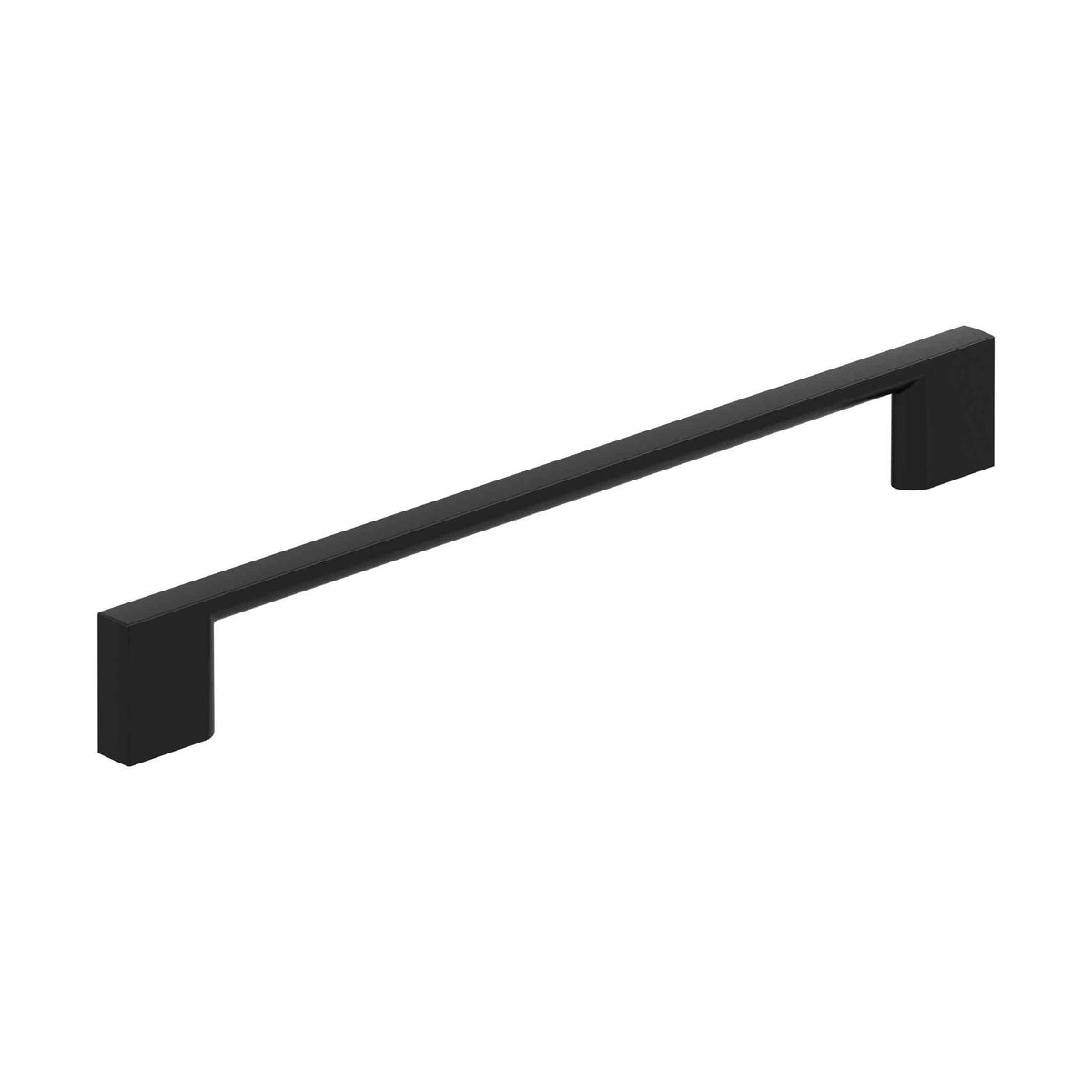 Cityscape 79/16 inch (192mm) CentertoCenter Matte Black Cabinet Pull