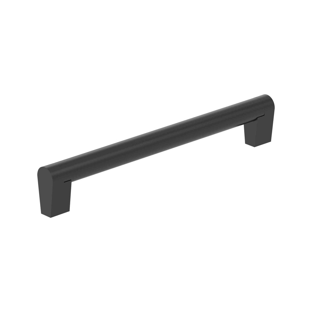Composite 79/16 inch (192mm) CentertoCenter Matte Black Cabinet Pull