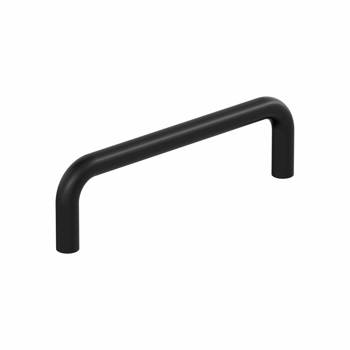 Wire Pulls 4 inch (102mm) CentertoCenter Matte Black Cabinet Pull