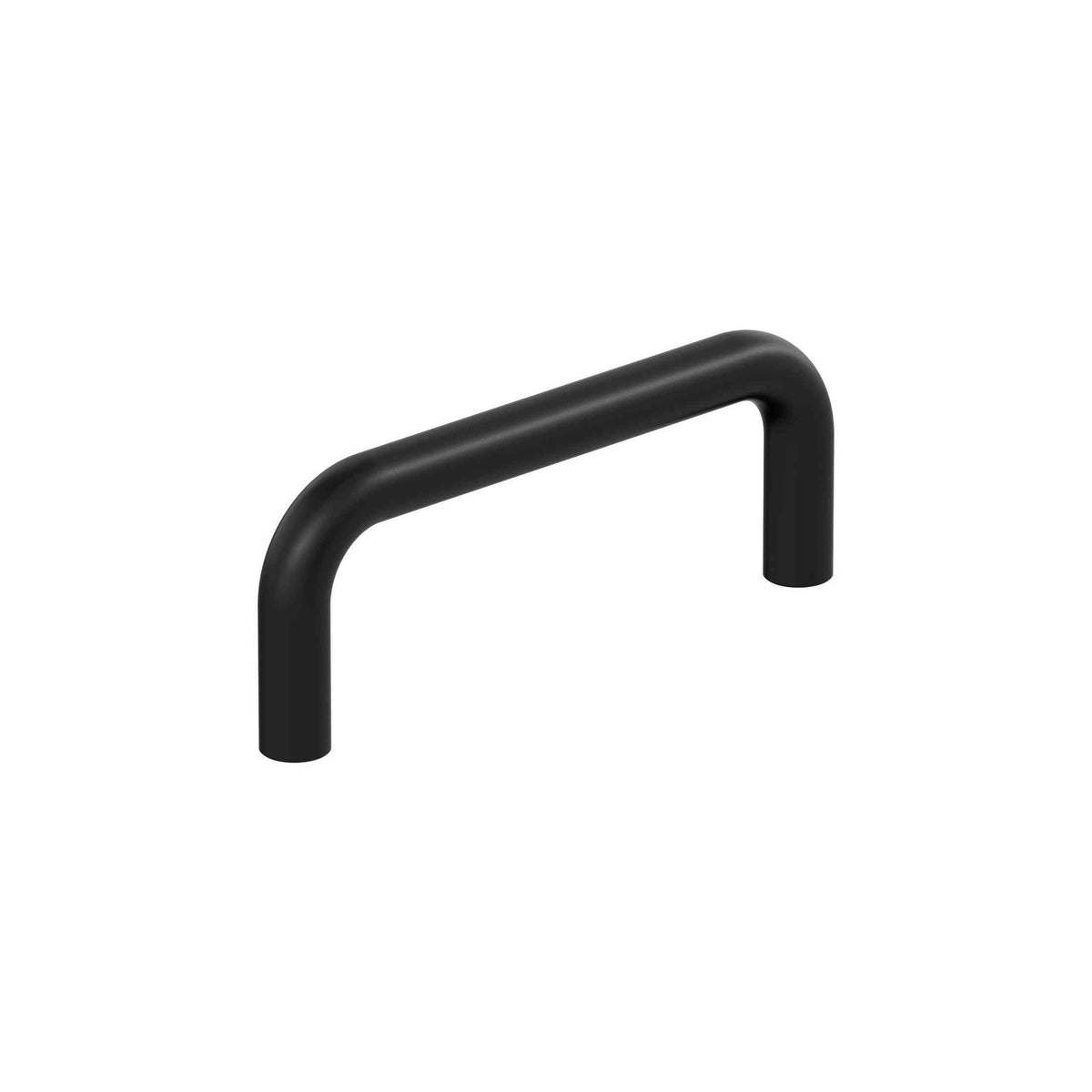 Wire Pulls 3 inch (76mm) CentertoCenter Matte Black Cabinet Pull