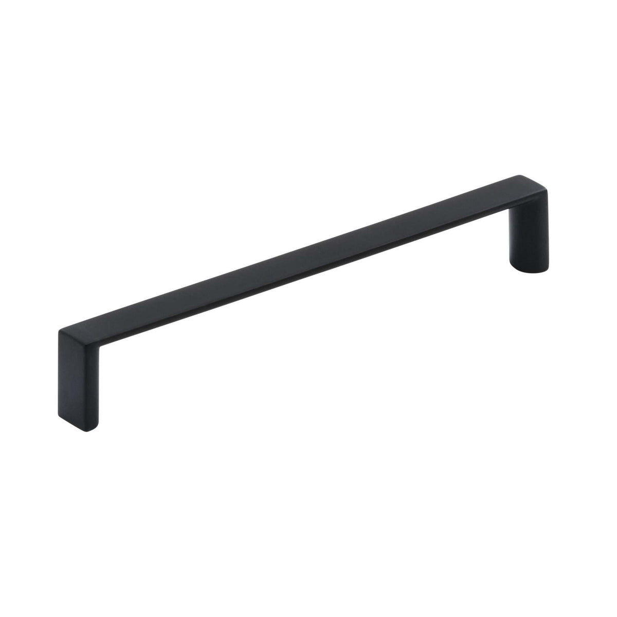 Metro 51/16 inch (128mm) CentertoCenter Matte Black Cabinet Pull