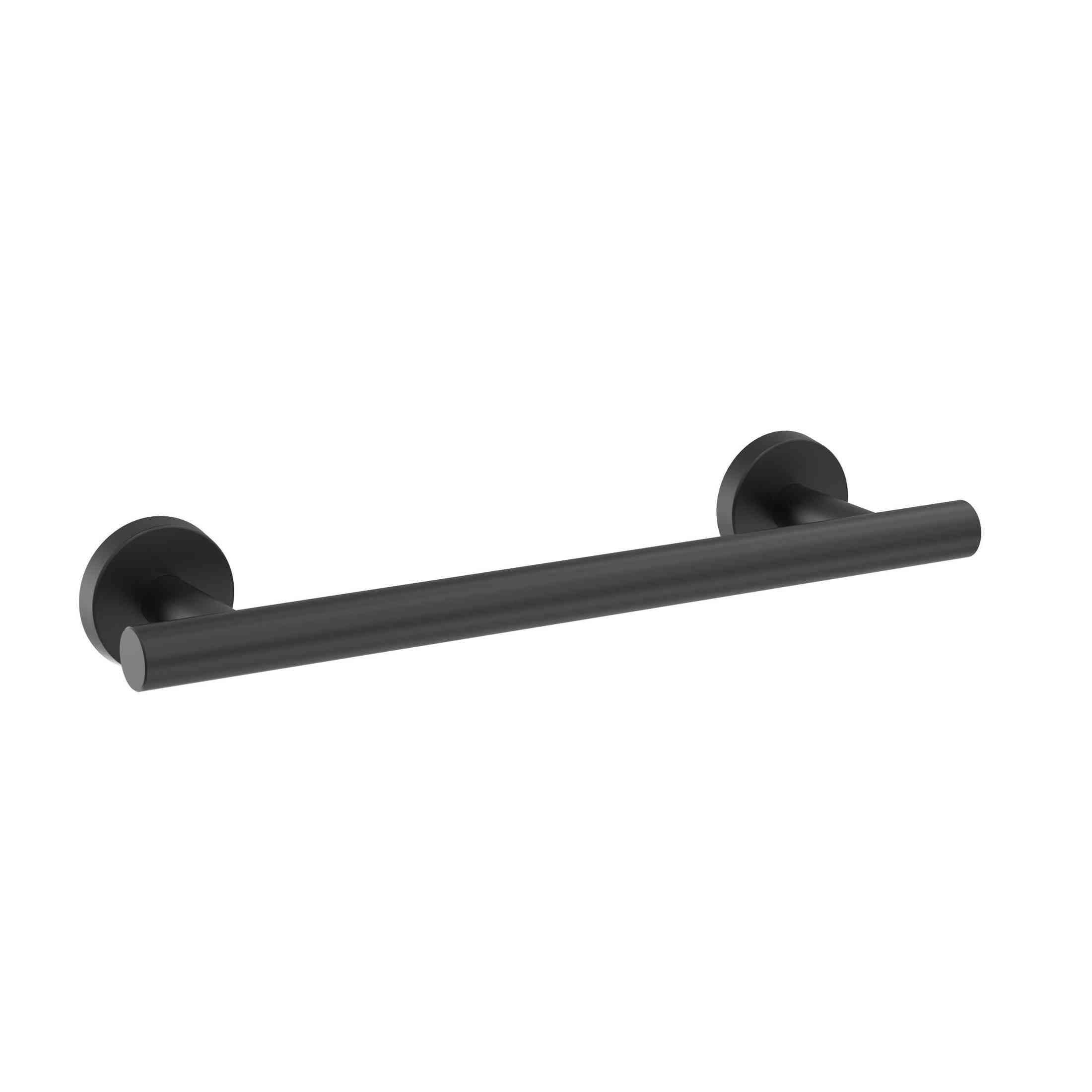 Arrondi Matte Black 9 inch (229mm) Towel Bar