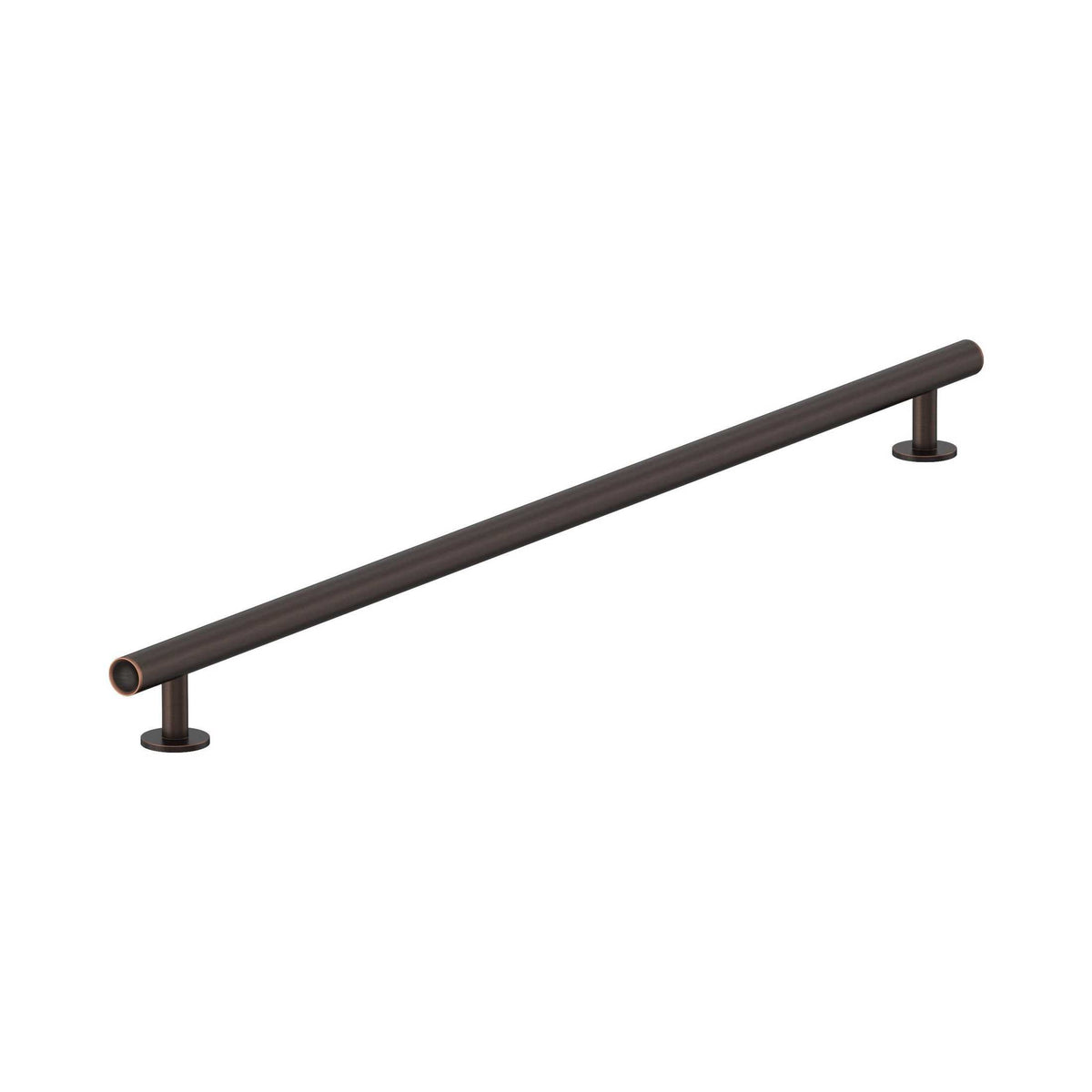 Radius 24 inch (610mm) CentertoCenter OilRubbed Bronze Appliance Pull