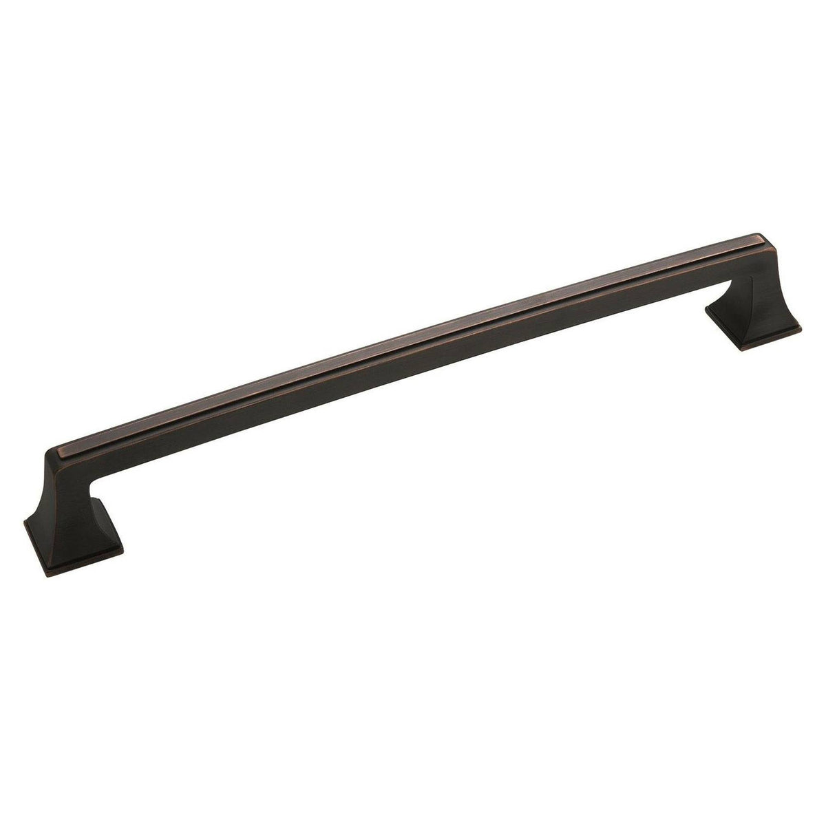 Mulholland 12 inch (305mm) CentertoCenter OilRubbed Bronze Appliance Pull