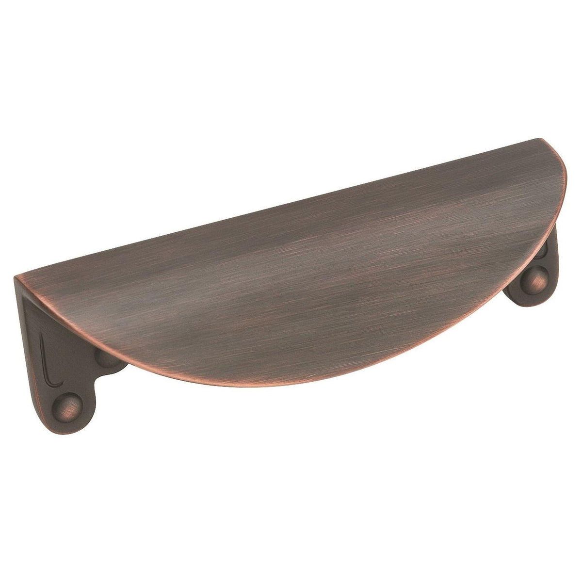 Inspirations 3 inch (76mm) CentertoCenter OilRubbed Bronze Cabinet Cup Pull