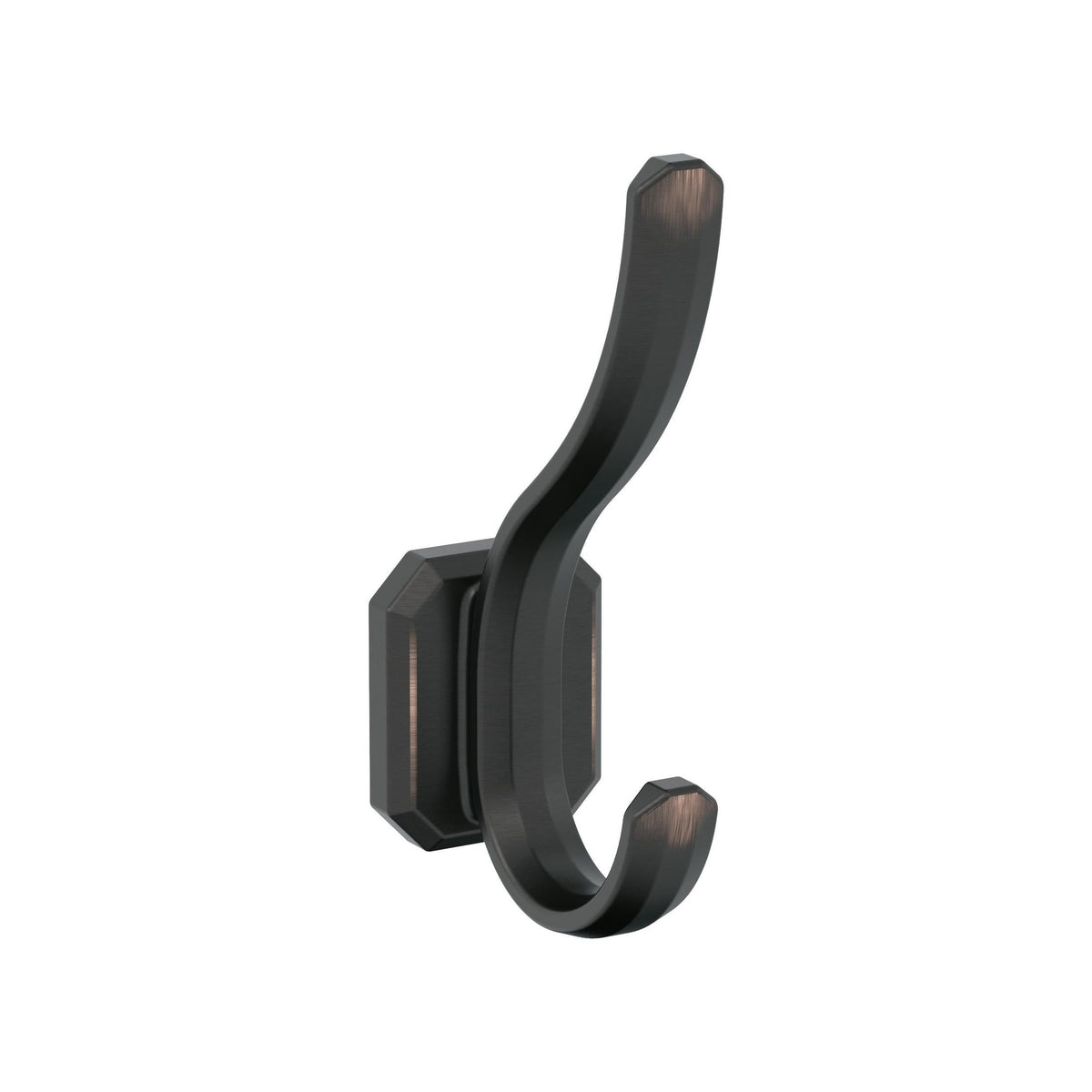 Granlyn Double Prong OilRubbed Bronze Decorative Wall Hook