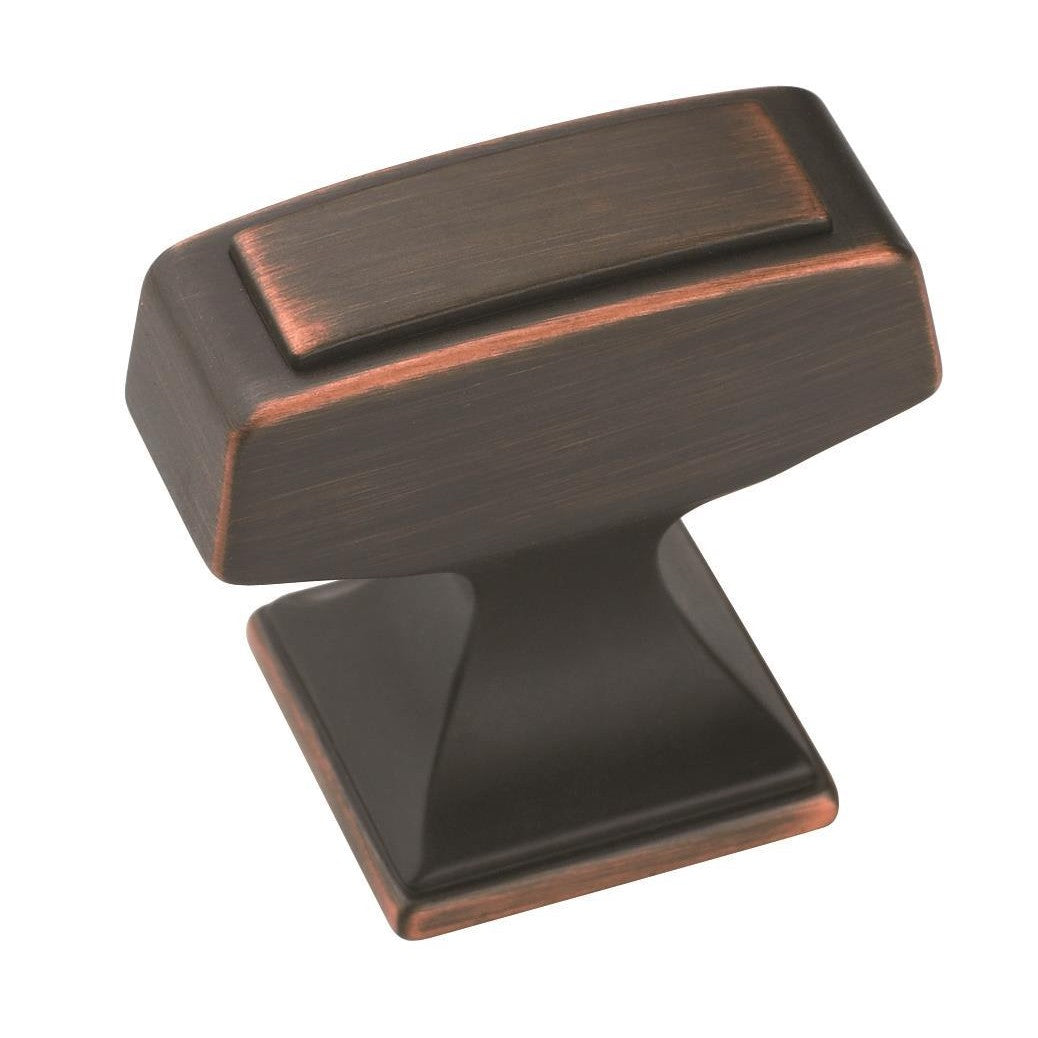 Mulholland 11/4 inch (32mm) Length OilRubbed Bronze Cabinet Knob