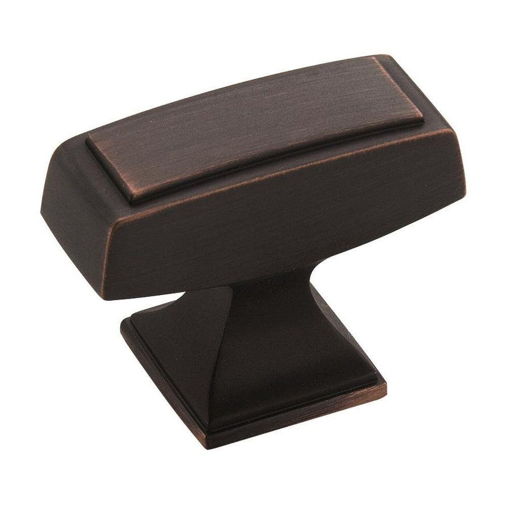 Mulholland 11/2 inch (38mm) Length OilRubbed Bronze Cabinet Knob