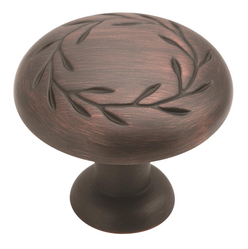 Nature's Splendor 15/16 inch (33mm) Diameter OilRubbed Bronze Cabinet Knob