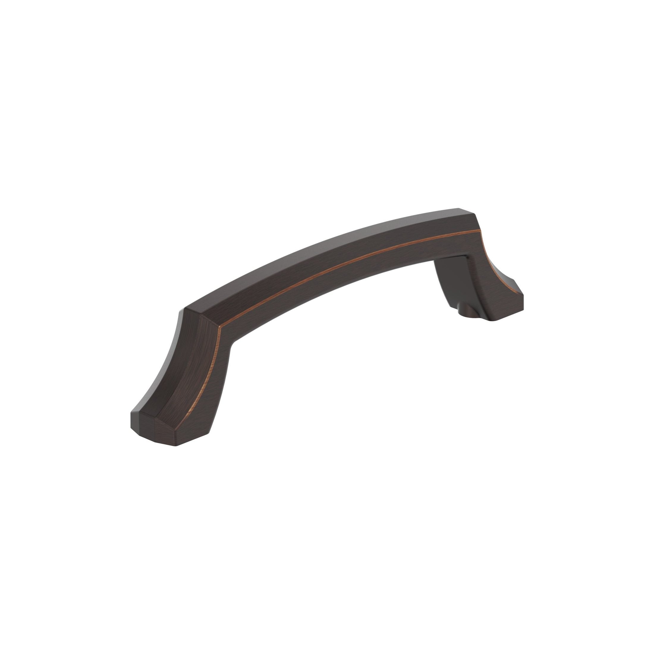 Bellamy 33/4 inch (96mm) CentertoCenter OilRubbed Bronze Cabinet Pull