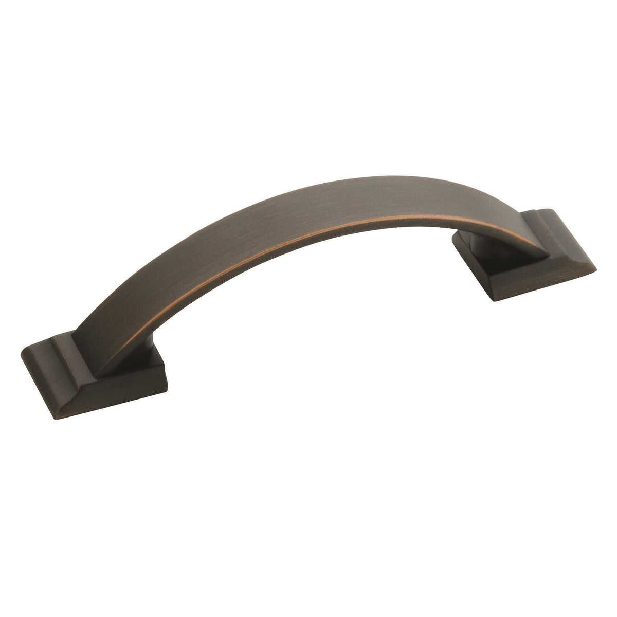 Candler 3 inch (76mm) CentertoCenter OilRubbed Bronze Cabinet Pull