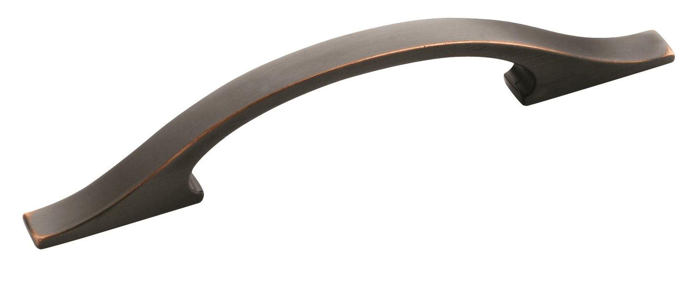 Conrad 33/4 inch (96mm) CentertoCenter OilRubbed Bronze Cabinet Pull