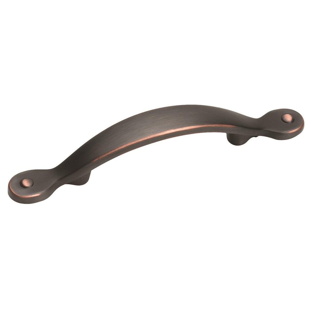 Inspirations 3 inch (76mm) CentertoCenter OilRubbed Bronze Cabinet Pull