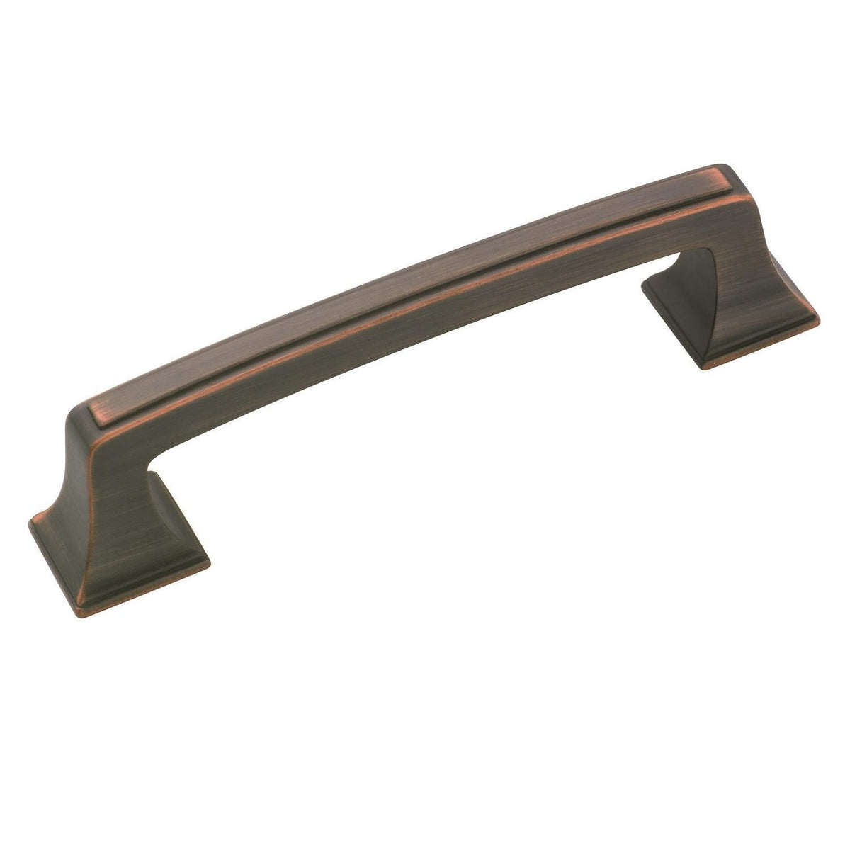 Mulholland 33/4 inch (96mm) CentertoCenter OilRubbed Bronze Cabinet Pull