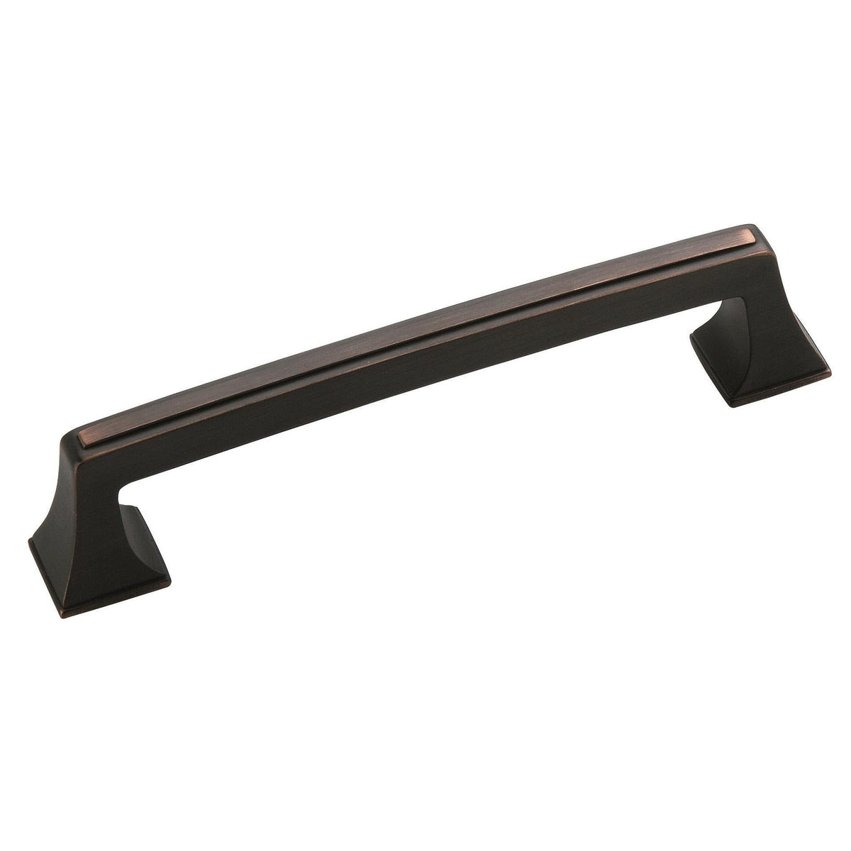 Mulholland 51/16 inch (128mm) CentertoCenter OilRubbed Bronze Cabinet Pull