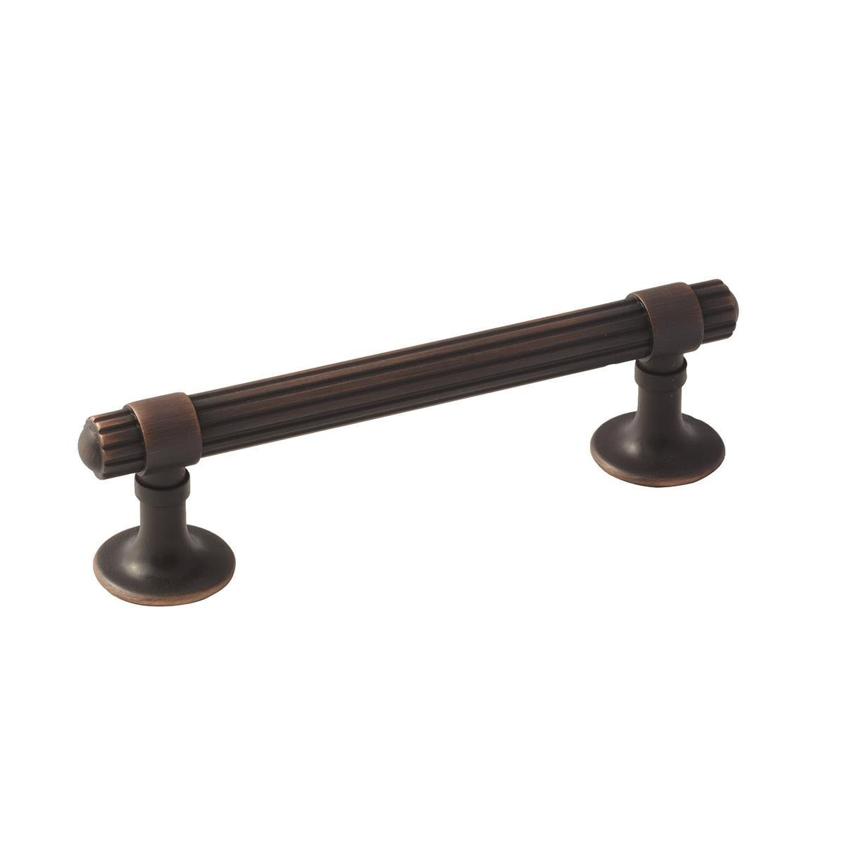 Sea Grass 33/4 inch (96mm) CentertoCenter OilRubbed Bronze Cabinet Pull