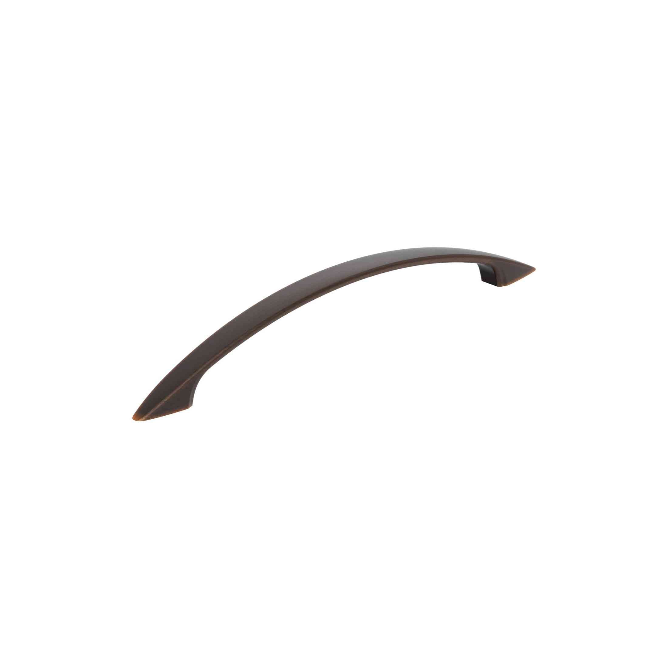 Arc 65/16 inch (160mm) CentertoCenter OilRubbed Bronze Cabinet Pull