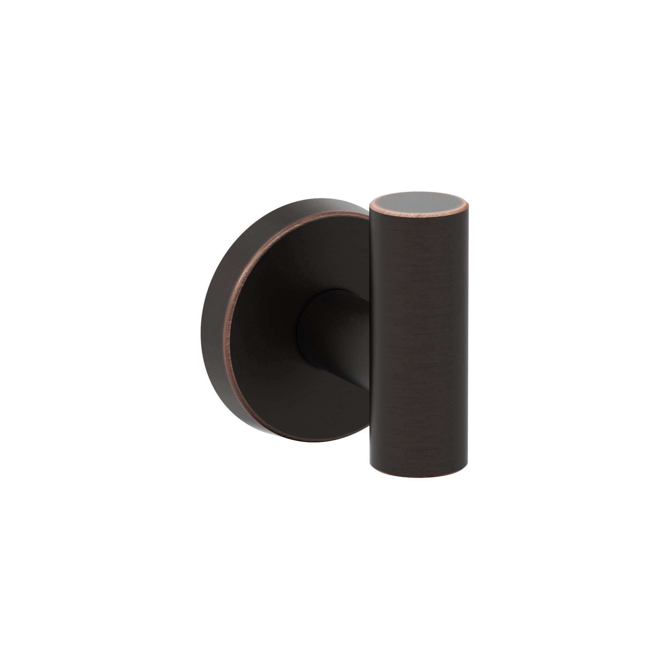Arrondi OilRubbed Bronze Single Prong Robe Hook