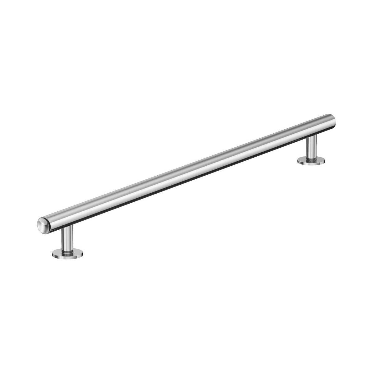 Radius 18 inch (457mm) CentertoCenter Polished Chrome Appliance Pull