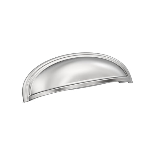 Ashby 3 inch or 4 inch (76mm or 102mm) CentertoCenter Polished Chrome Cabinet Cup Pull