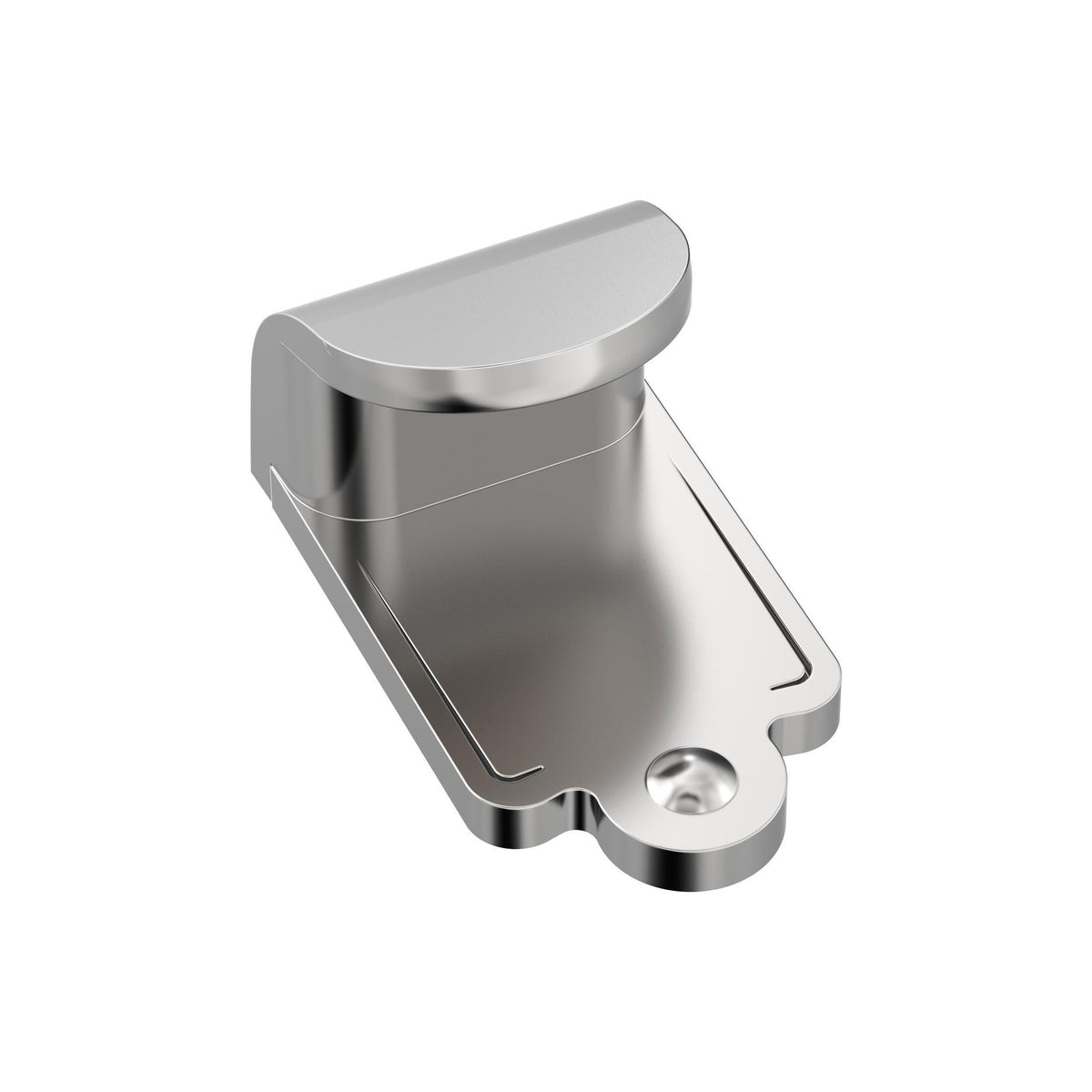 Inspirations 17/8 inch (48mm) Length Polished Chrome Cabinet Finger Pull