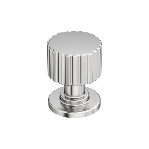 Ballard 1 inch (25mm) Diameter Polished Chrome Cabinet Knob