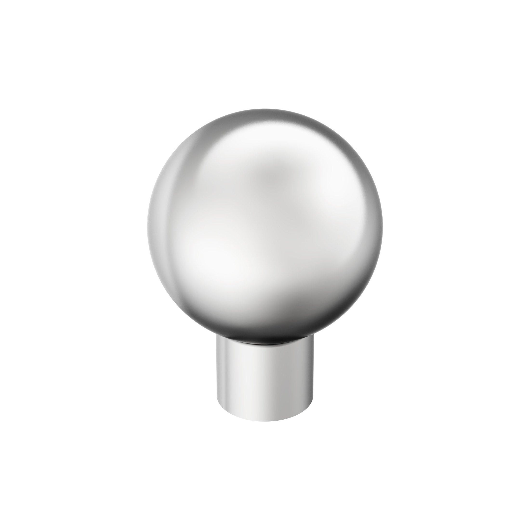Coble 11/8 inch (29mm) Diameter Polished Chrome Cabinet Knob