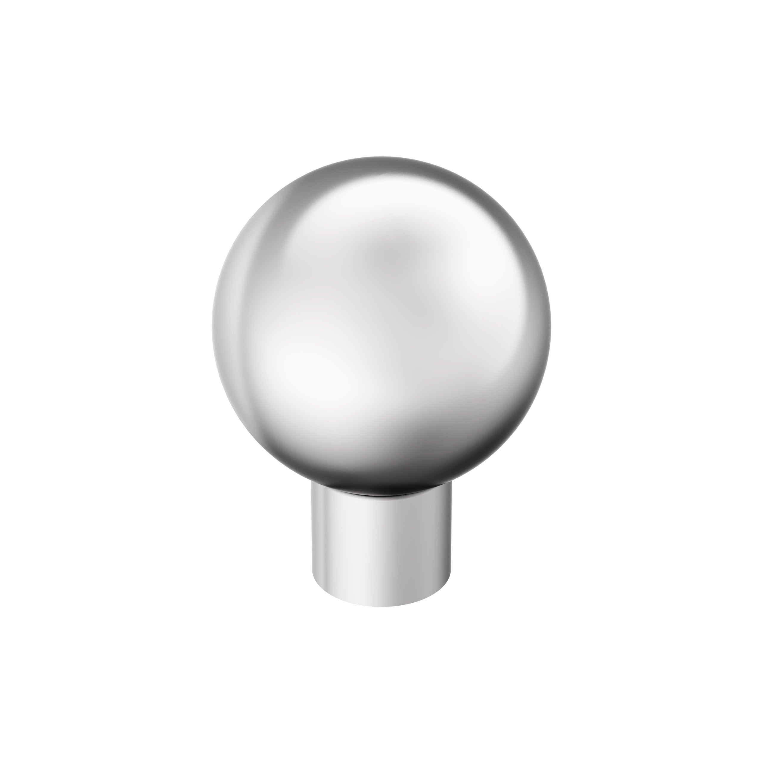 Coble 11/8 inch (29mm) Diameter Polished Chrome Cabinet Knob