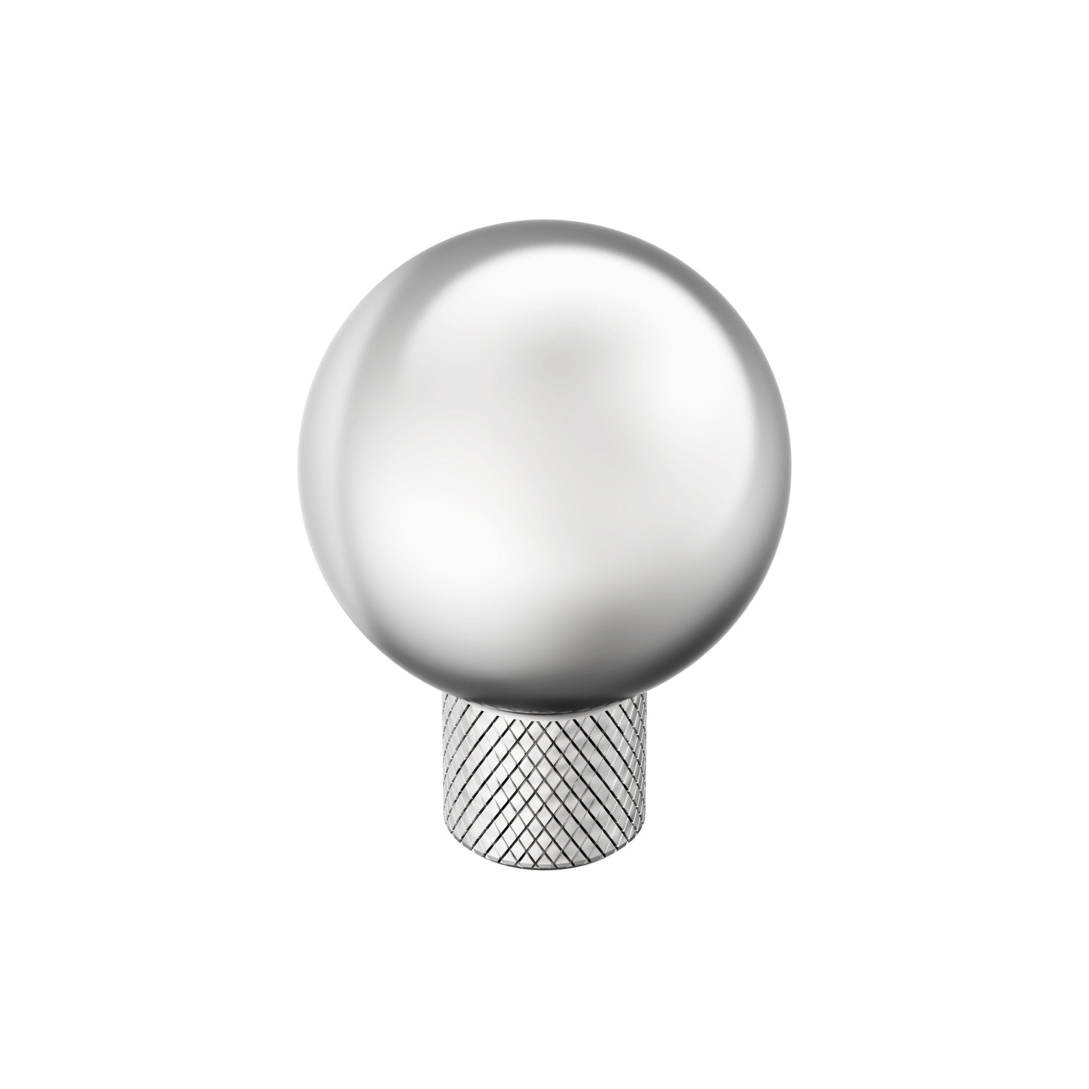 Collet 11/8 inch (29mm) Diameter Polished Chrome Cabinet Knob
