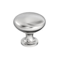 Edona 11/4 inch (32mm) Diameter Polished Chrome Cabinet Knob