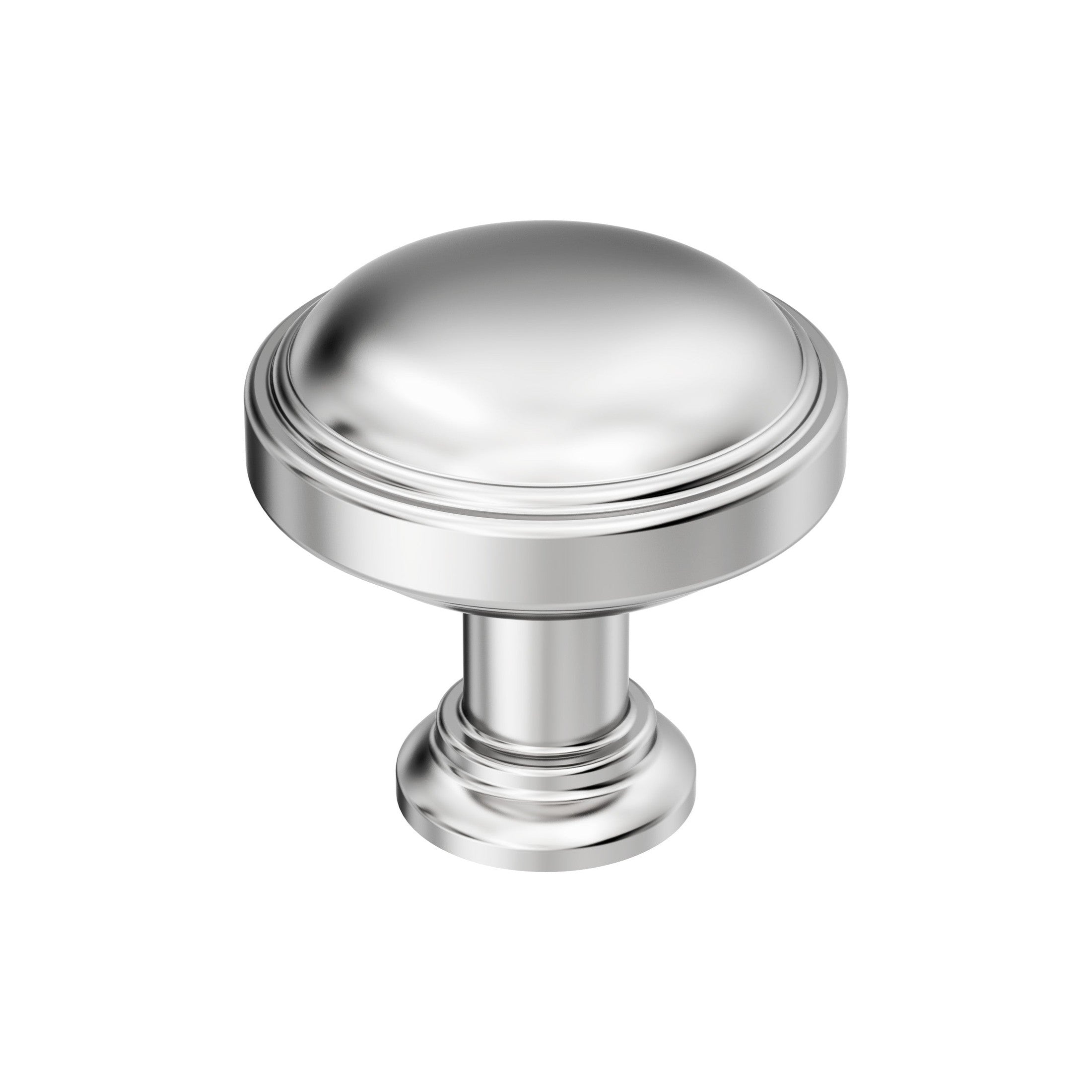Enlivity 11/4 inch (32mm) Diameter Polished Chrome Cabinet Knob