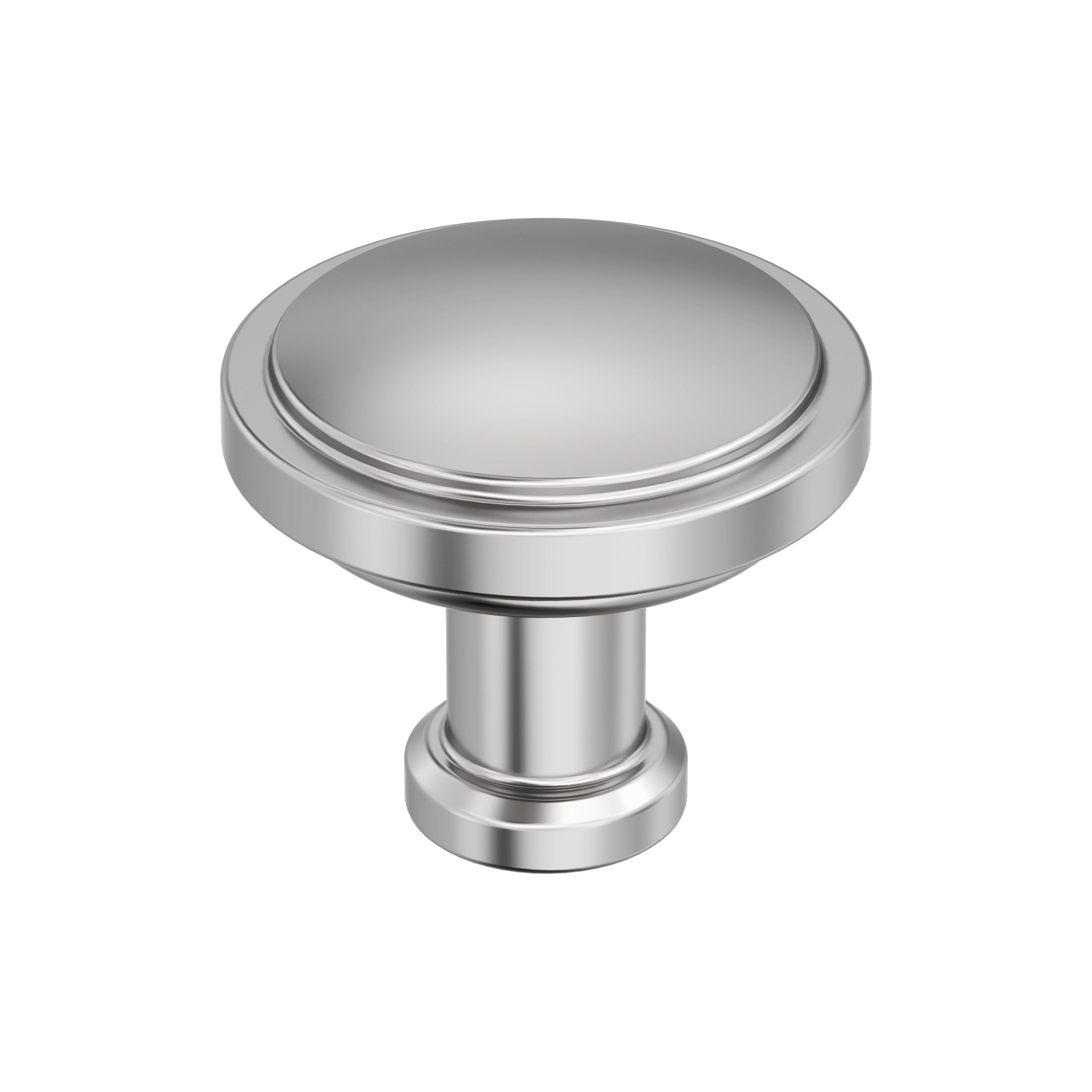 Faircrest 11/4 inch (32mm) Diameter Polished Chrome Cabinet Knob
