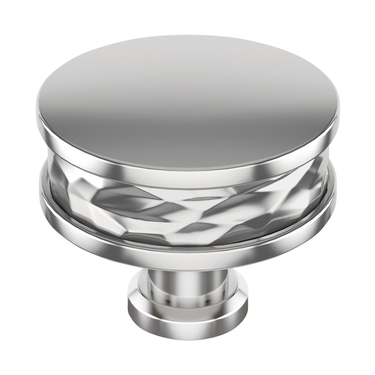 Fairfax 1-1/2 inch (38mm) Diameter Polished Chrome Cabinet Knob