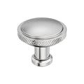 Faraday 11/4 inch (32mm) Diameter Polished Chrome Cabinet Knob