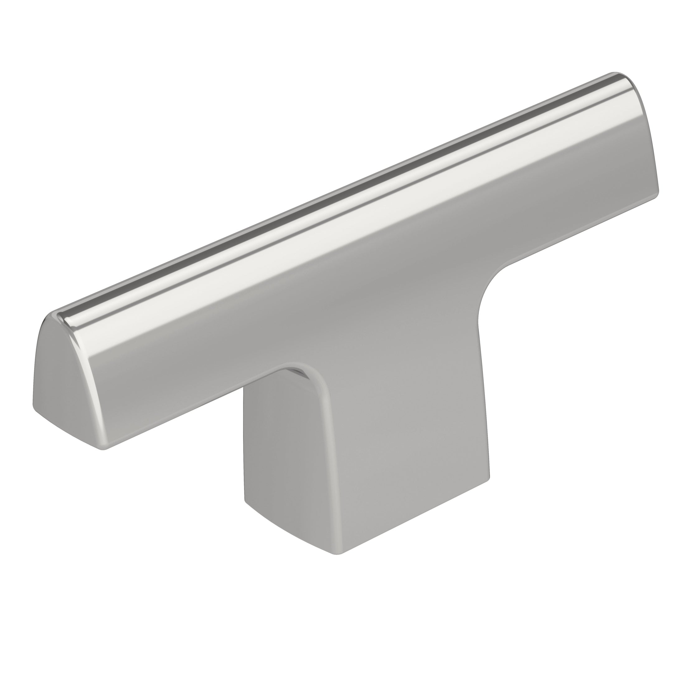 Riva 21/2 inch (64mm) Length Polished Chrome Cabinet Knob