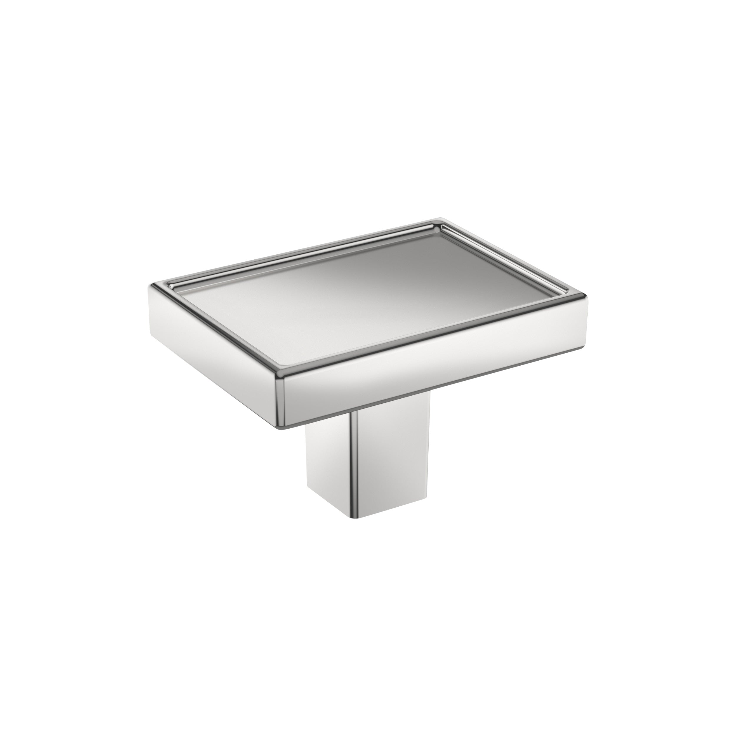 Rockhurst 1-5/8 inch (41mm) Length Polished Chrome Cabinet Knob