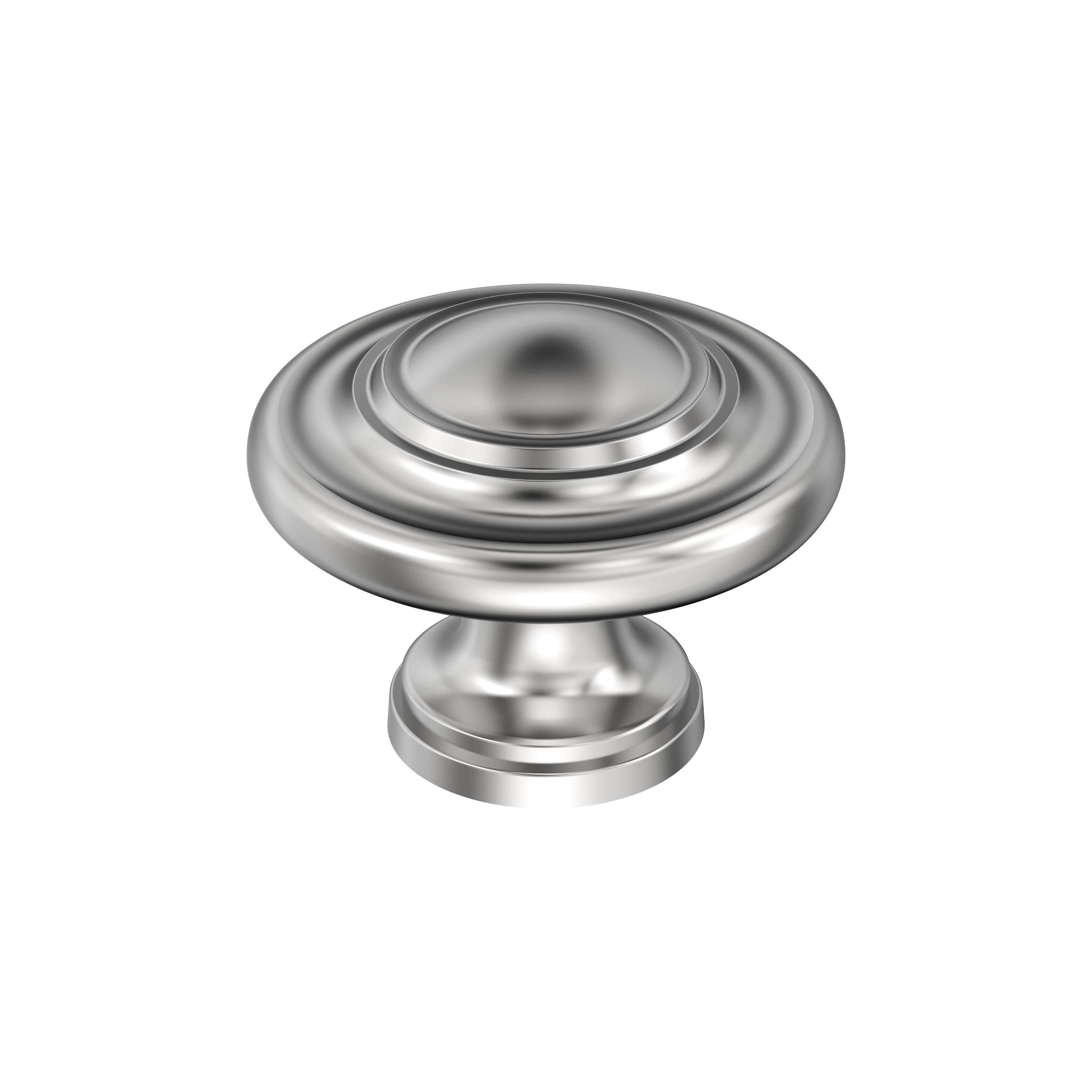 Inspirations 13/4 inch (44mm) Diameter Polished Chrome Cabinet Knob